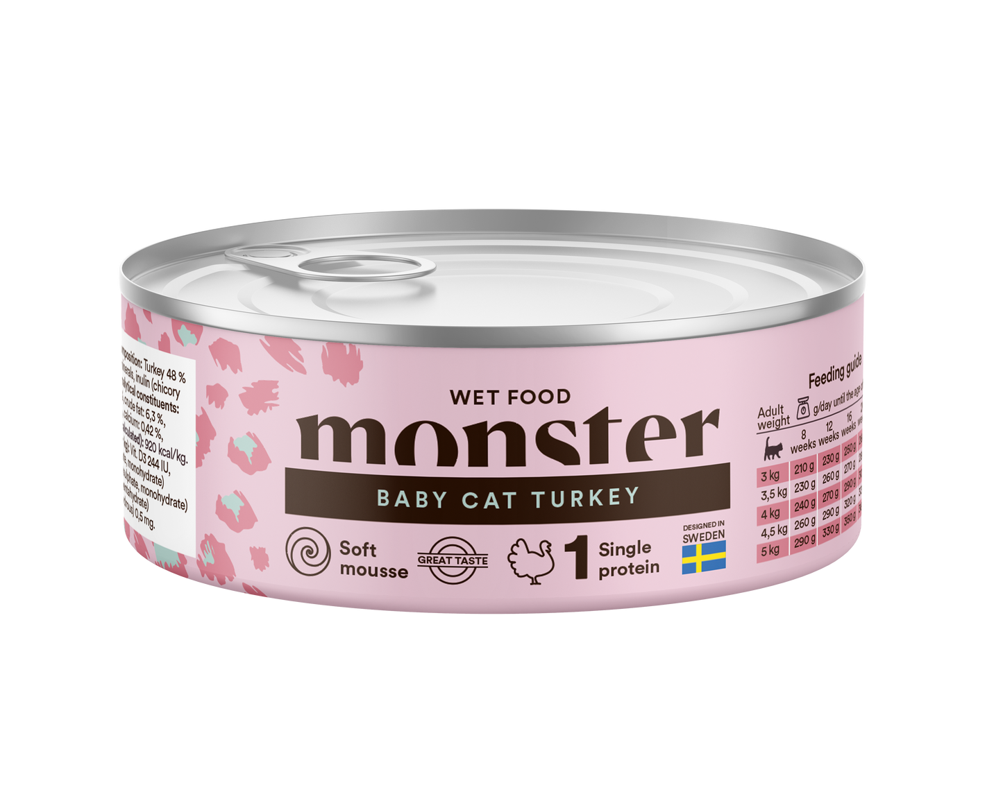 Monster Cat Baby Mousse 100g