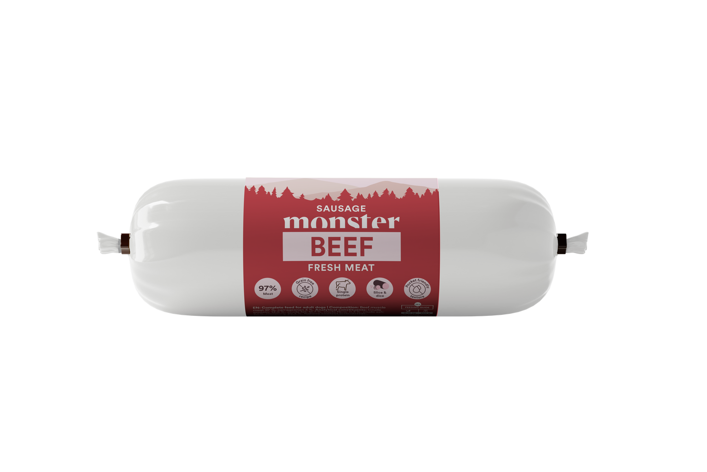 Monster Dog Klobasa za pse - Govedina