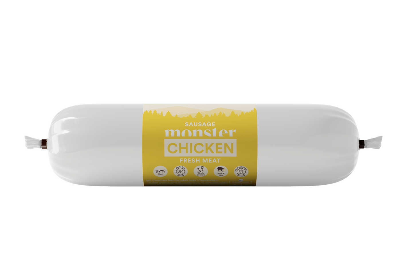 Monster Dog Klobasa za pse - Piščanec