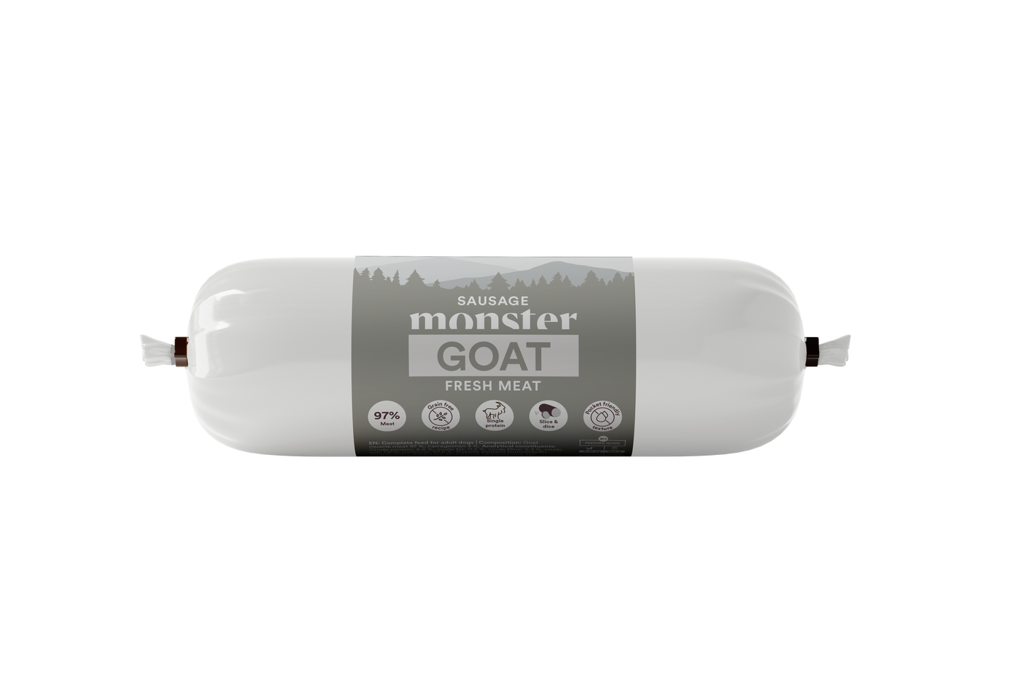 Monster Dog Klobasa za pse - Koza