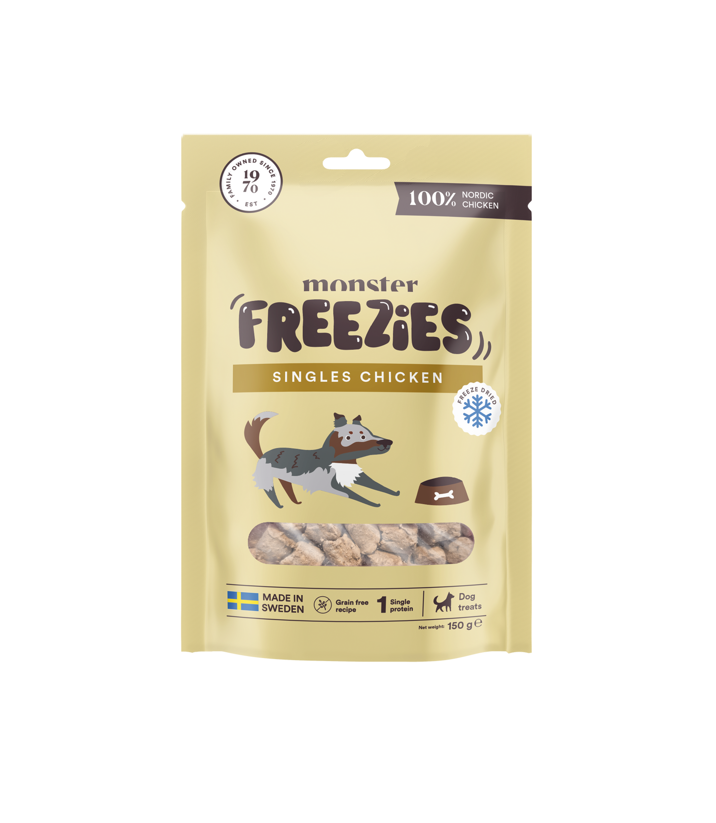 Monster Dog Freezies Priboljški - Piščanec