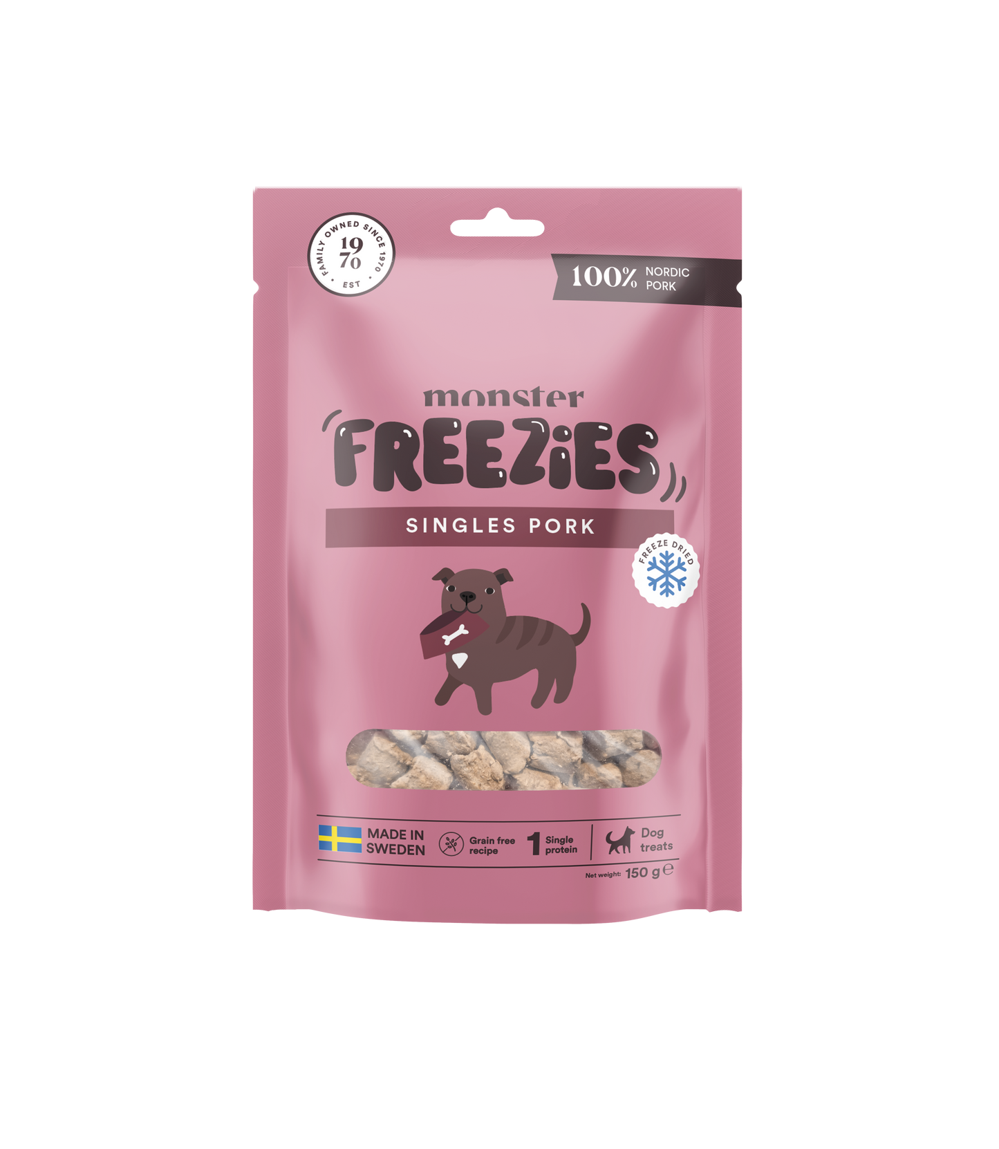 Monster Dog Freezies Priboljški - Svinjina