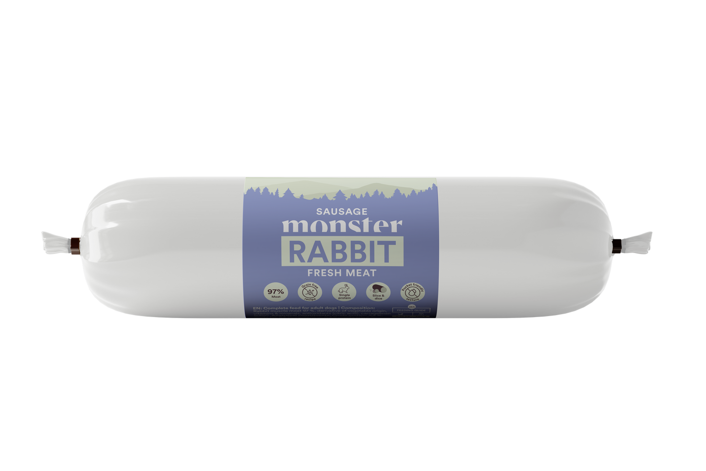 Monster Dog Klobasa za pse - Zajec