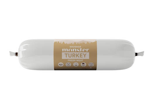Monster Dog Klobasa za pse - Puran