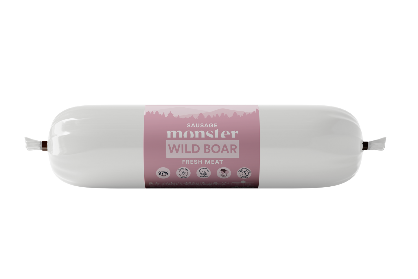 Monster Dog Klobasa za pse - Divji prašič