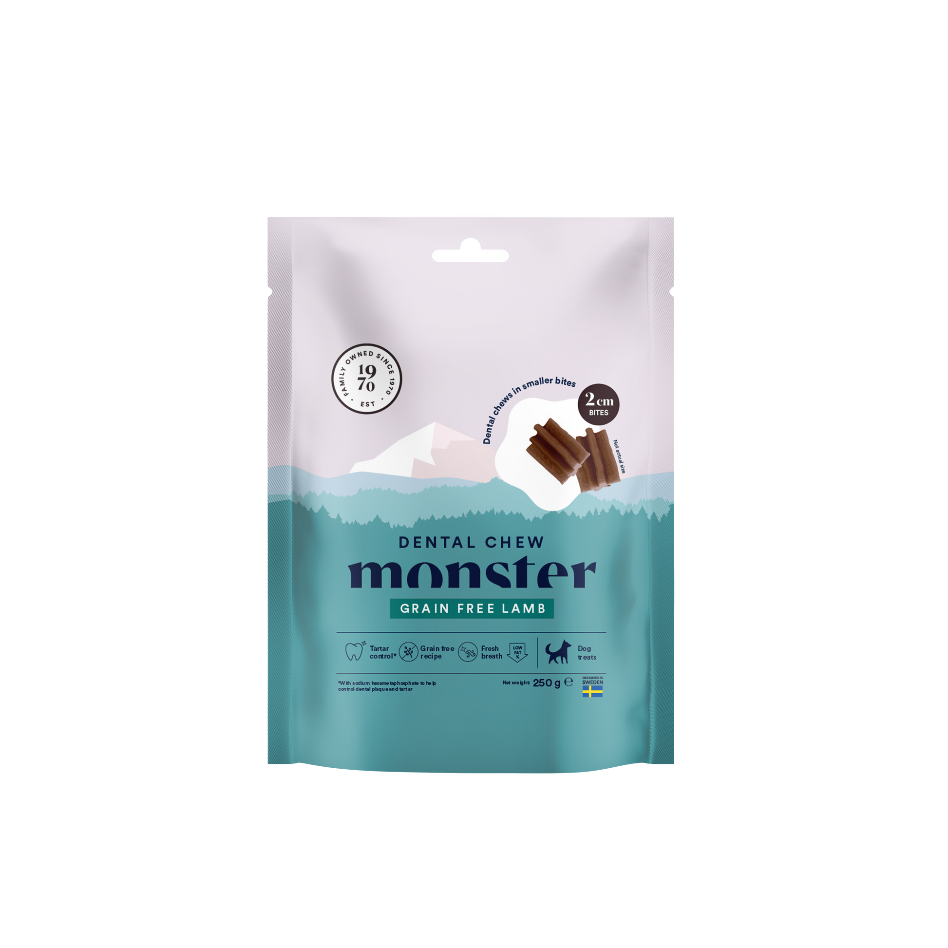 Monster Dog Dentalni grižljaji - Jagnjetina 250g