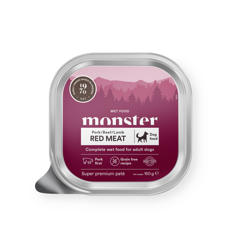 Monster Dog Red Meat (svinjina,govedina,jagnjetina) pašteta 150 g