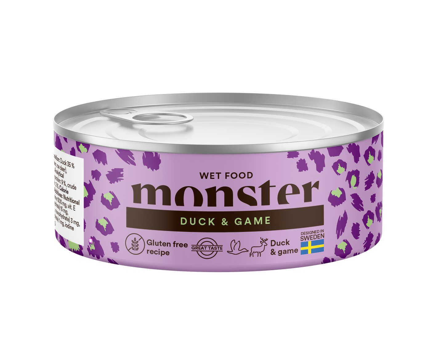 Monster Cat Mokra hrana za odrasle - Multi Raca/Divjačina 100g