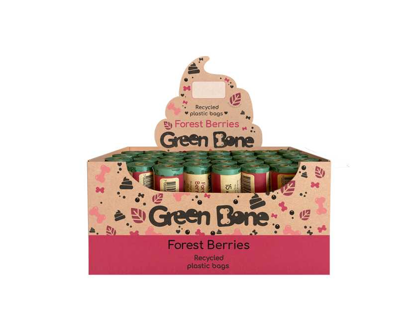 Green Bone Drečke Gozdne jagode (1kos)