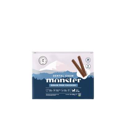 Monster Dog Dentalna žvečilka - Brez žit Piščanec