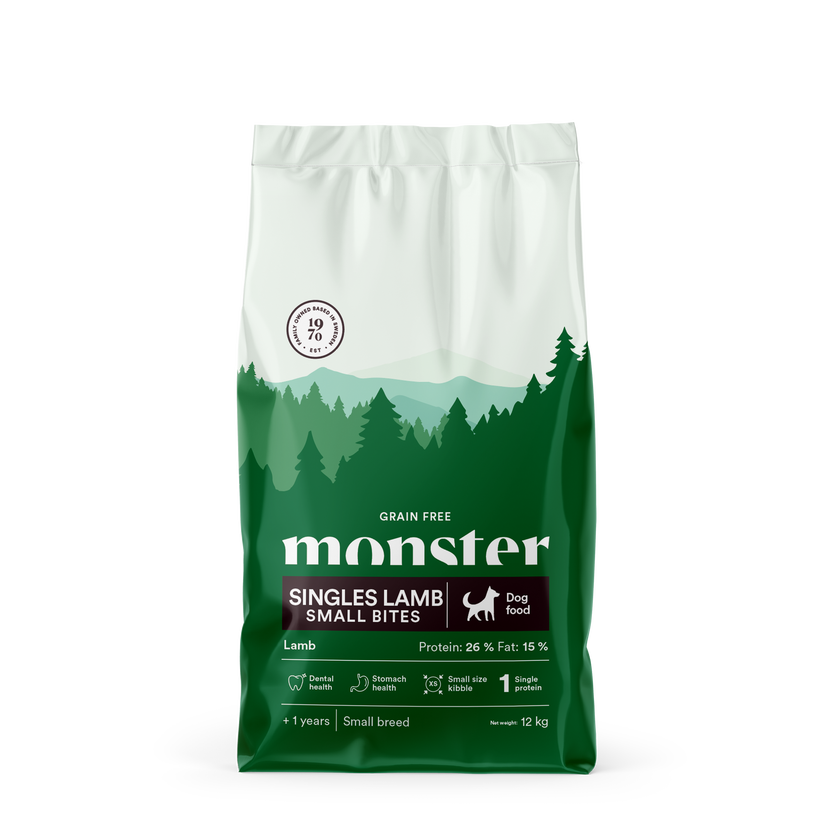 Monster Dog Grain Free Singles Small Bites - Jagnetina