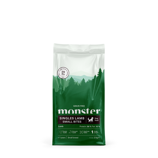 Monster Dog Grain Free Singles Small Bites - Jagnetina