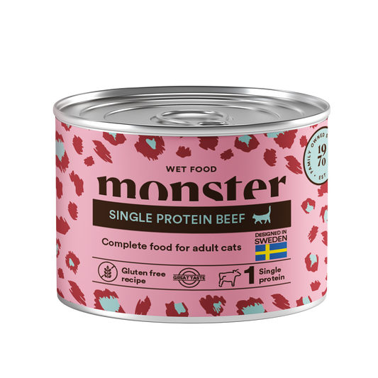 Monster Cat Mokra hrana za odrasle - Monoprotein Govedina