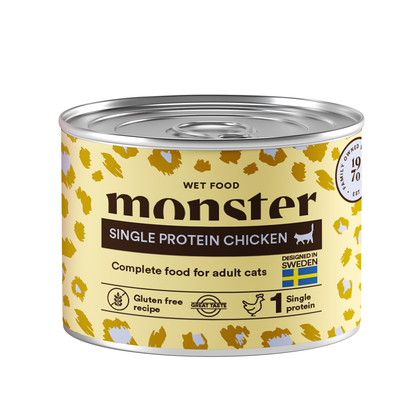 Monster Cat Mokra hrana za odrasle - Monoprotein Piščanec