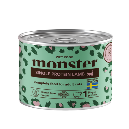 Monster Cat Mokra hrana za odrasle - Monoprotein Jagnjetina