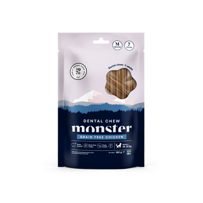Monster Dog Dentalna žvečilka - Brez žit Piščanec