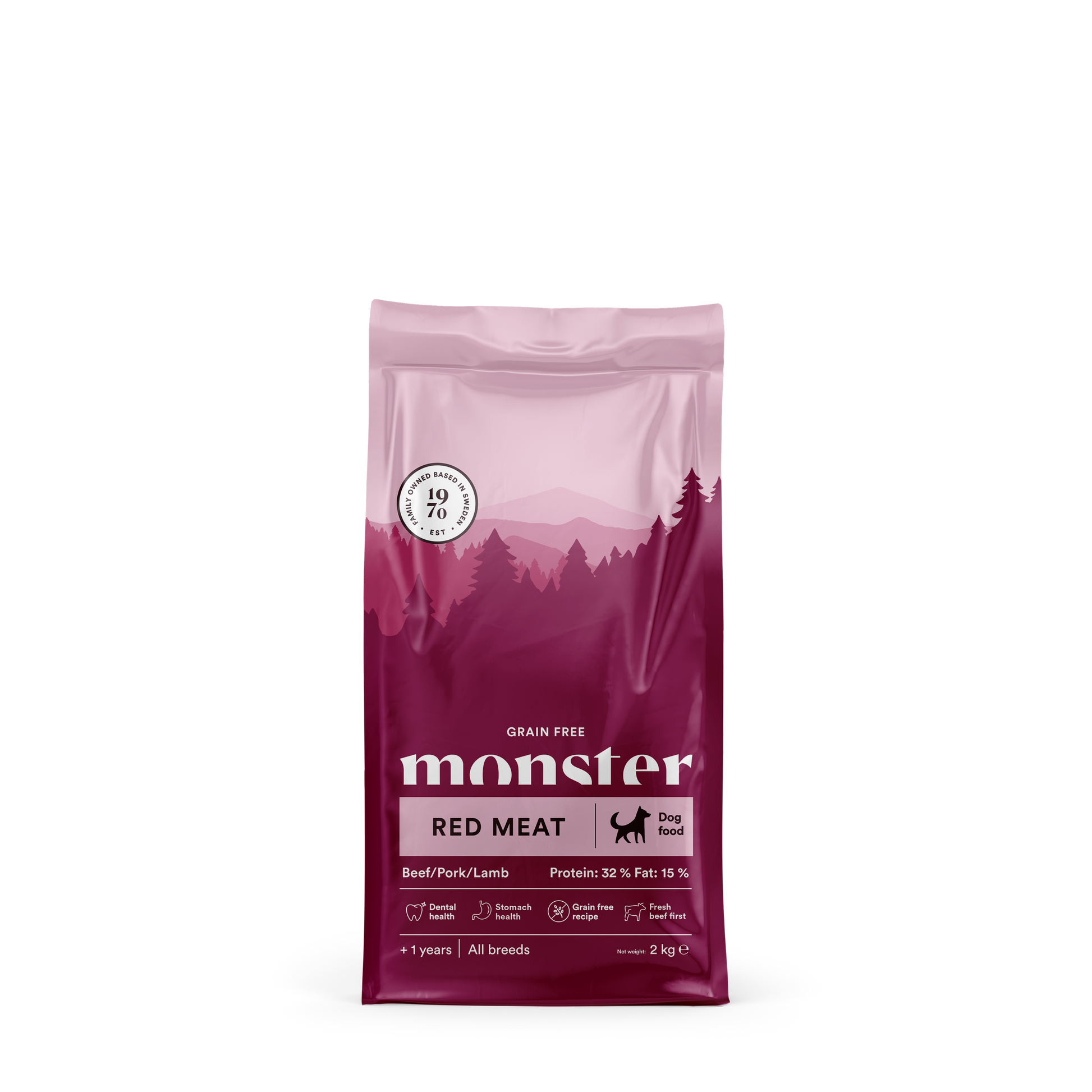 Monster Dog Grain free Rdeče meso - Suha hrana za pse 2kg