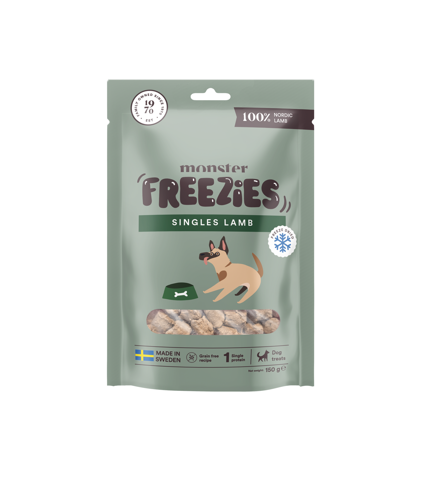 Monster Dog Freezies Priboljški - Jagnjetina