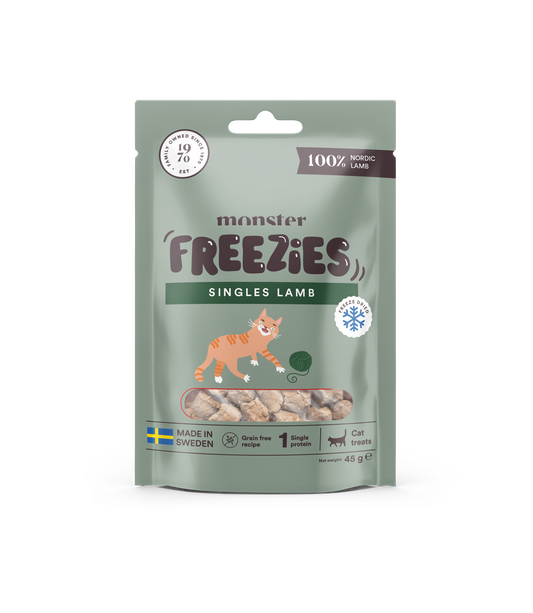 Monster Cat Freezies Priboljški - Jagnjetina 45g