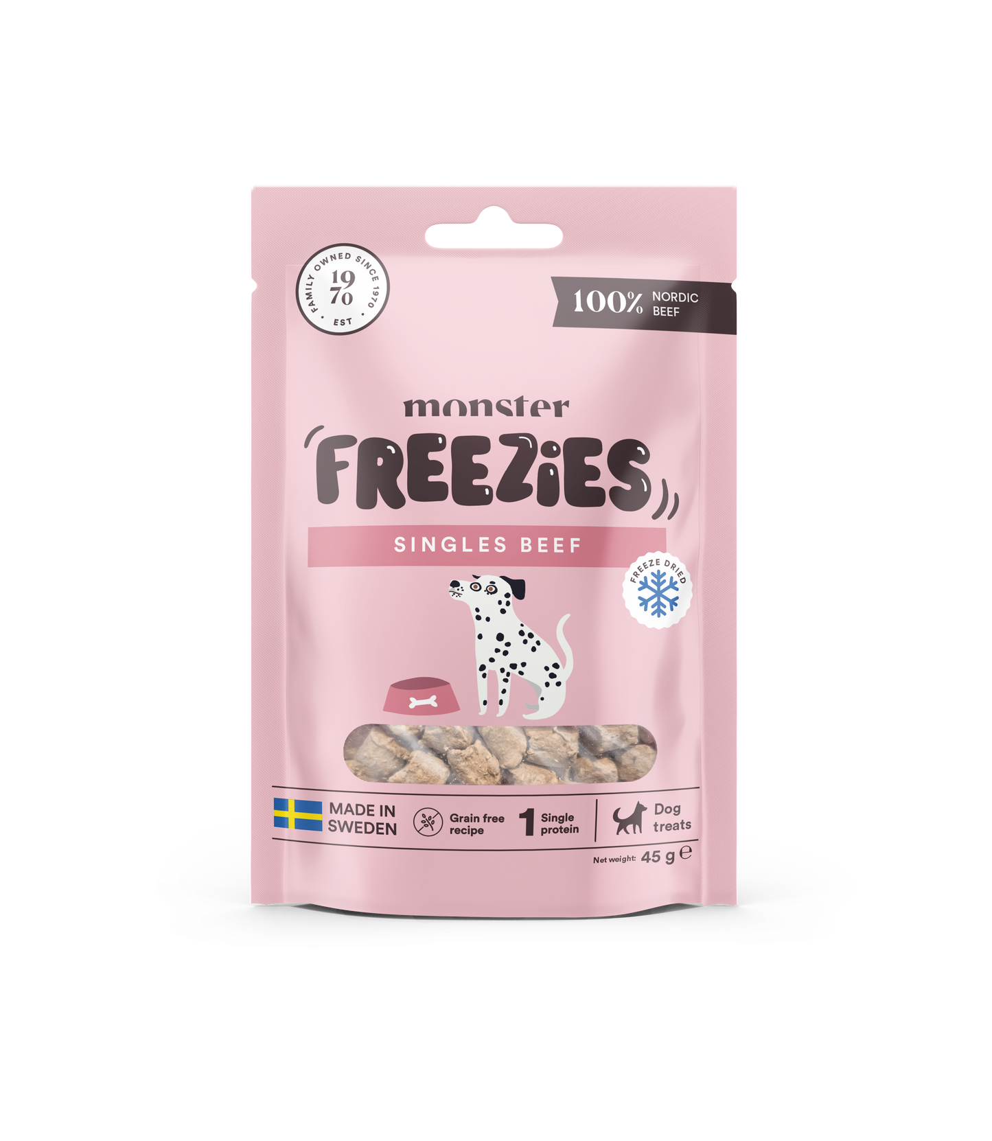Monster Dog Freezies Priboljški - Govedina