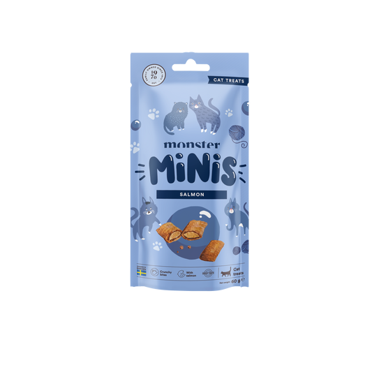 Monster Cat Mini Priboljški - Losos 60g