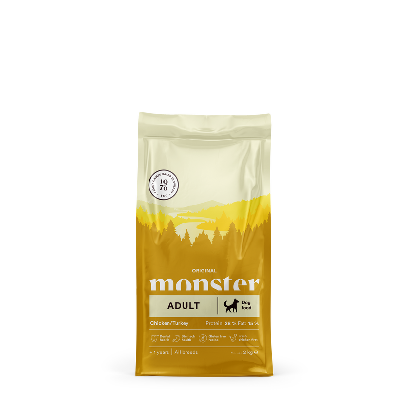 Monster Dog Original Adult Piščanec/Puran