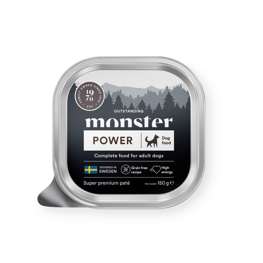 Monster Dog Power Pašteta za aktivne pse - Piščanec 150g