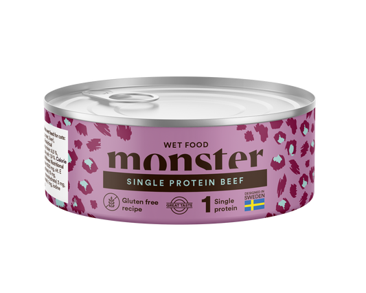 Monster Cat Mokra hrana za odrasle - Monoprotein Govedina