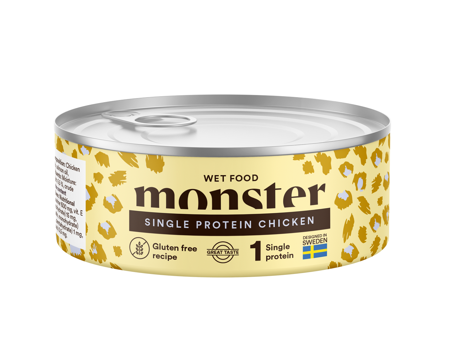 Monster Cat Mokra hrana za odrasle - Monoprotein Piščanec
