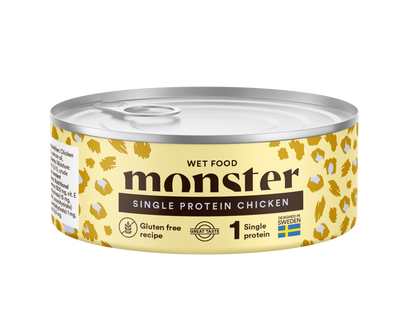 Monster Cat Mokra hrana za odrasle - Monoprotein Piščanec